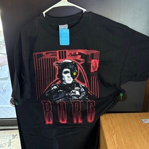 Star Trek, the Borg Black and Red Graphic Tee XL with tags never worn